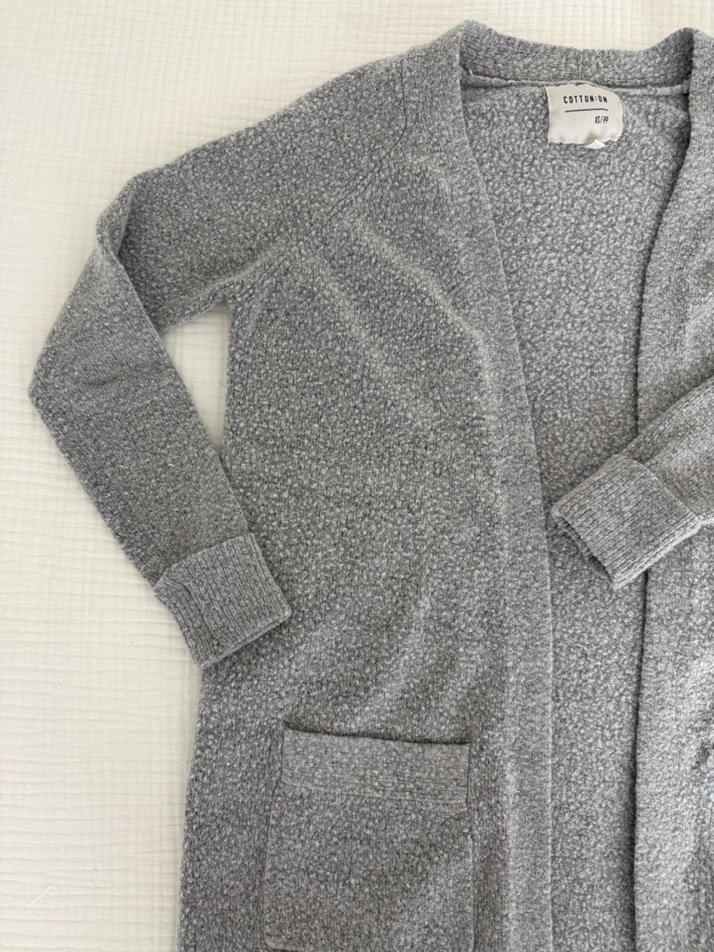 Cotton On Open Knit Cardigan